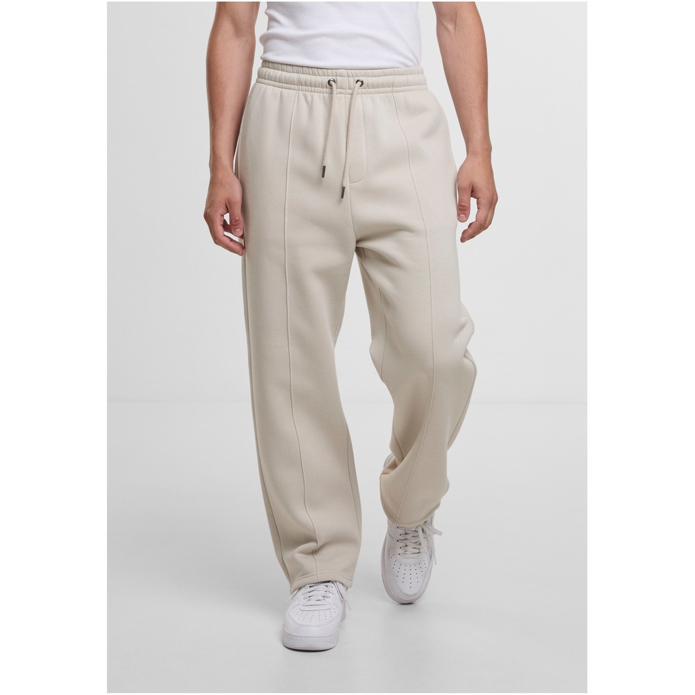Urban Classics - Fluffy Pintuck Pantalon de jogging homme - Gris